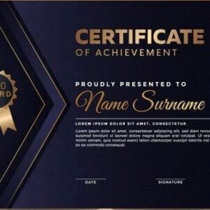 CERTIFICATE DESIGN