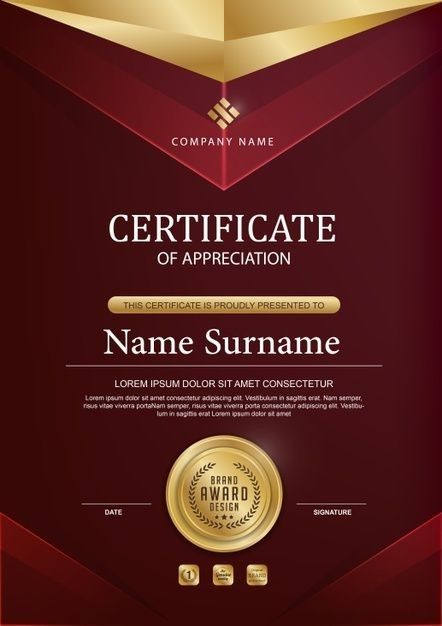 CERTIFICATE DESIGN - Image 5