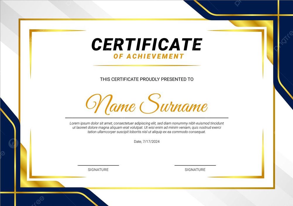 CERTIFICATE DESIGN - Image 4