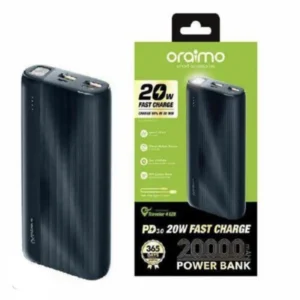 Oraimo 20,000mAh Power Bank – Fast Charging | Long Lasting Battery